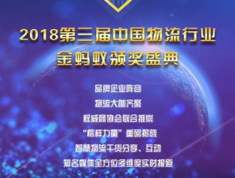 第三届中国物流行业“金蚂蚁“颁奖盛典邀您参与！