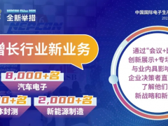 瞄准！超8,000名汽车电子、2,000名半导体封测、2,000名新能源制造买家，助力快速切入三大高增长行业