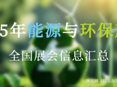 2025 必看！全国能源与环保产业 80+ 展会排期，引领绿色新潮流